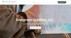 Desktop Screenshot of evergreen-creative.com