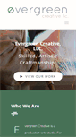 Mobile Screenshot of evergreen-creative.com